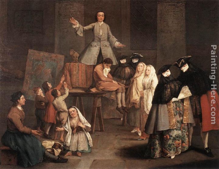 The Tooth Puller painting - Pietro Longhi The Tooth Puller art painting